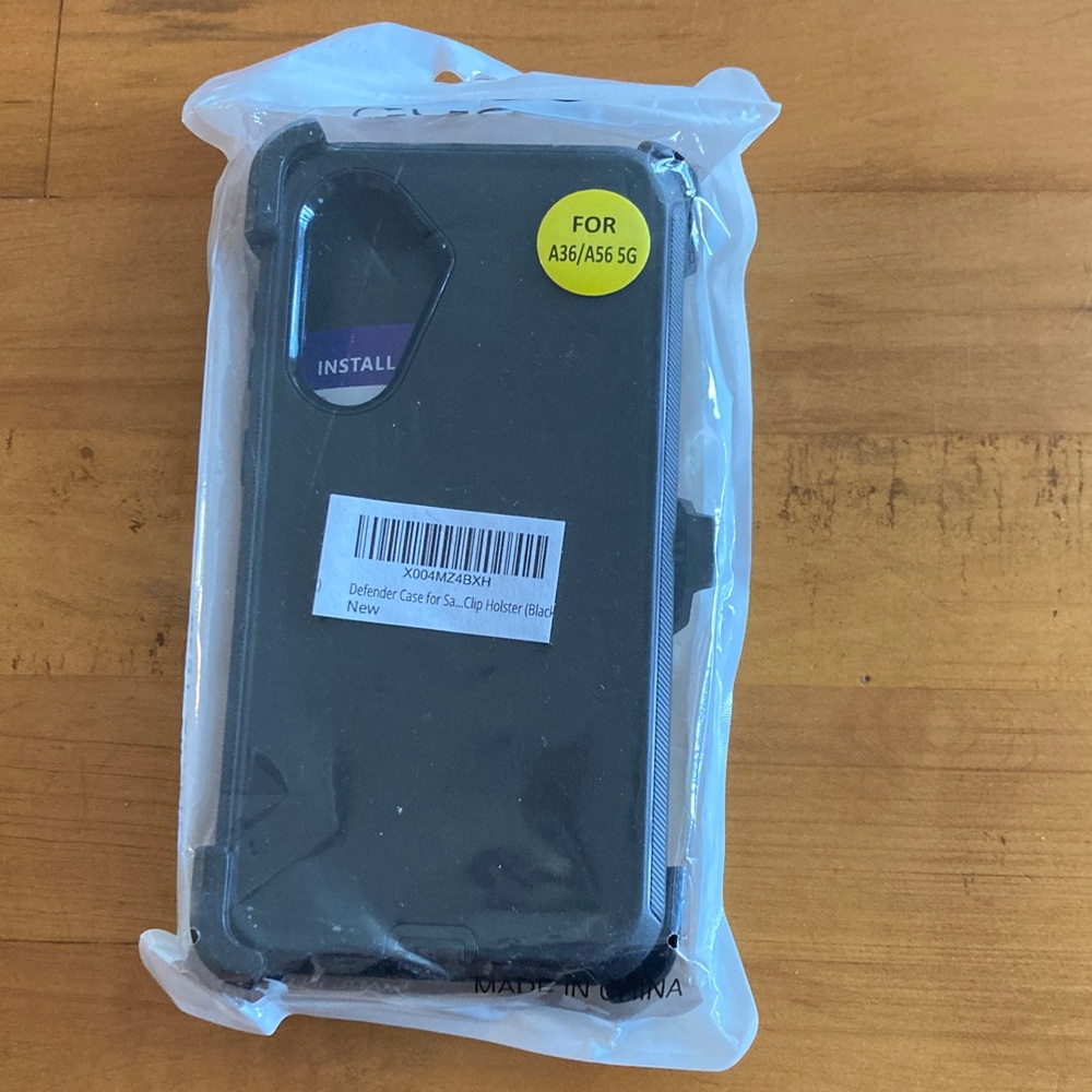 Black Protective Case for A36/A56 5G